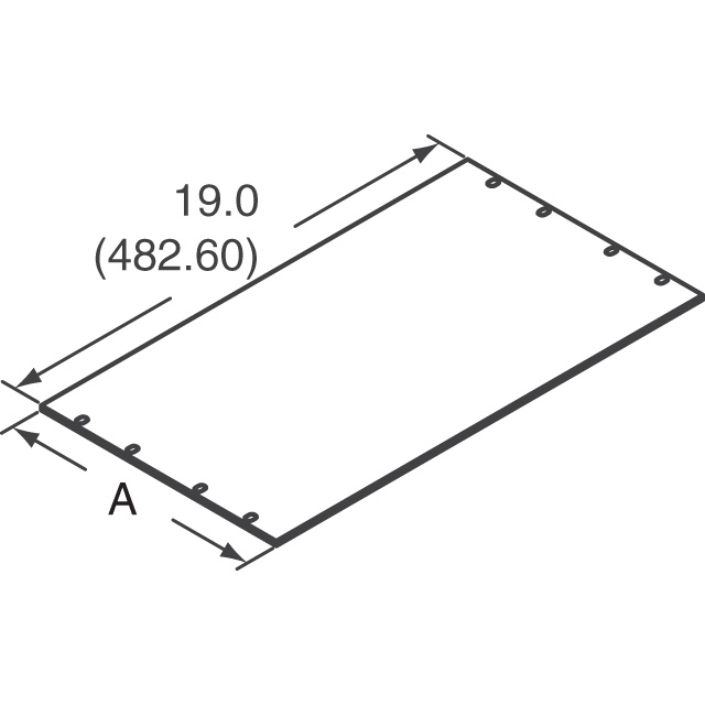 PA-1107-MG Bud Industries  Rack Components